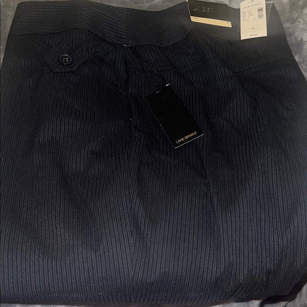 Lane Bryant Black Capris